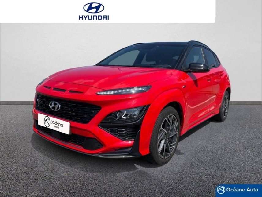 49300 : Hyundai Cholet - Océane Auto - HYUNDAI KONA N Line Executive - KONA - Rouge - Boîte manuelle - Essence sans plomb