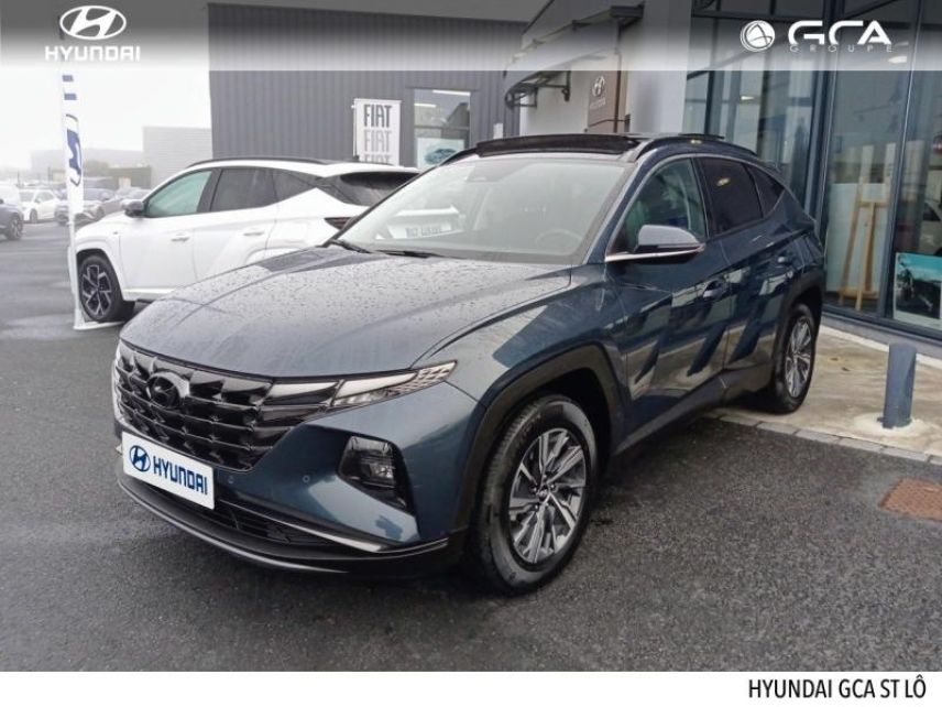 50000 : Hyundai Saint-Lô - GCA - HYUNDAI Tucson - Tucson - Teal Blue Métal - Traction - Hybride : Essence/Electrique