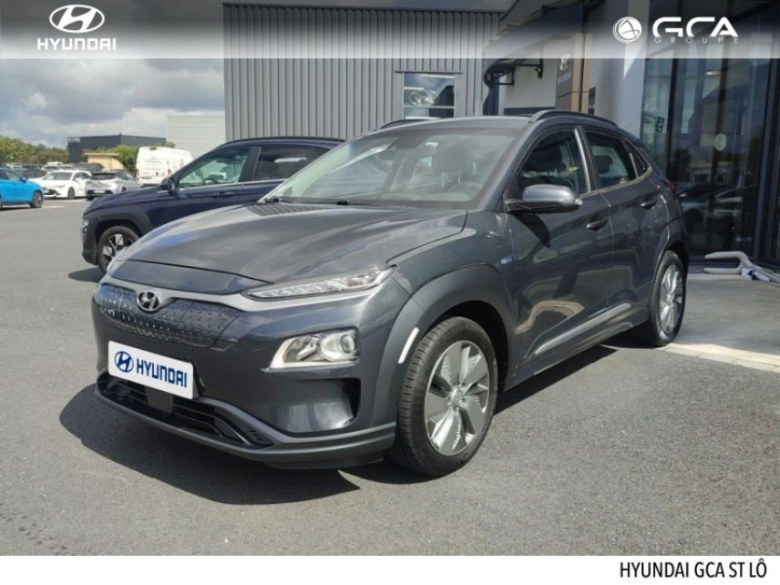 50000 : Hyundai Saint-Lô - GCA - HYUNDAI Kona - Kona - Dark Knight Métal - Traction - Electrique