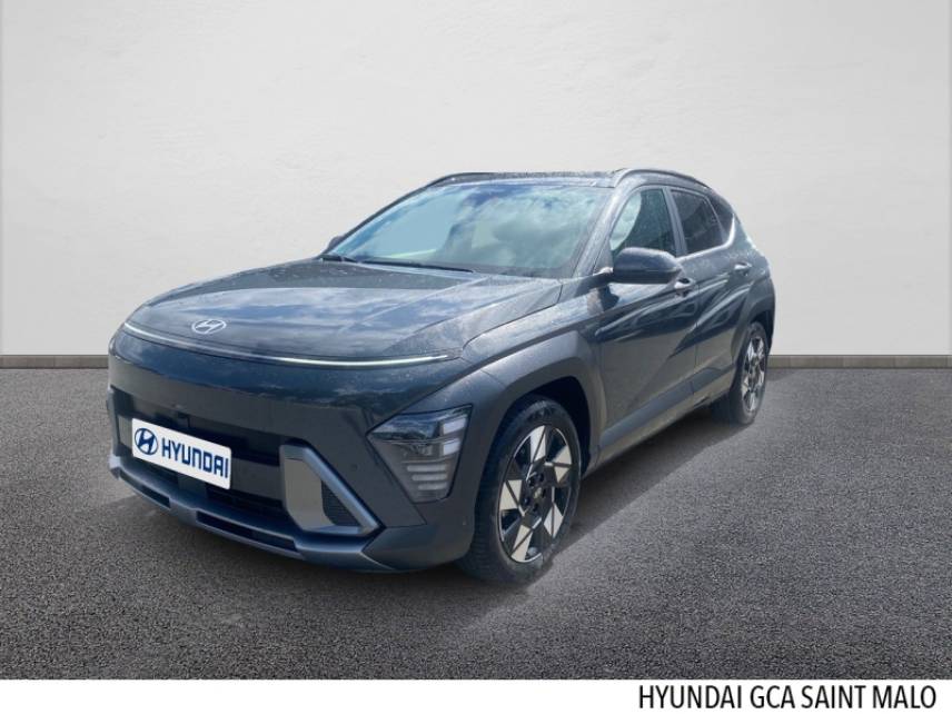 35400 : Hyundai Saint-Malo - GCA - HYUNDAI Kona - Kona - Ecotronic Gray perlé métallisé - Traction - Hybride : Essence/Electrique