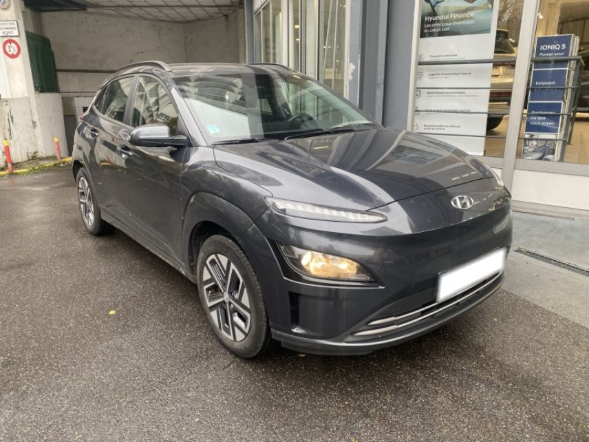 75013 : Hyundai Paris 13 - Bayard Automobiles - HYUNDAI Kona - Kona - Dark Knight Métal - Traction - Electrique