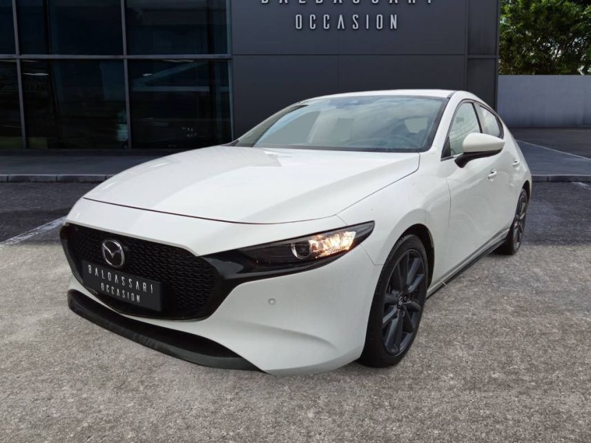 83130 : Hyundai Toulon - Autodif SAS - Groupe BALDASSARI - MAZDA MAZDA3 5 PORTES 2022 Style - MAZDA3 IV - Blanc - Boîte manuelle - Essence sans plomb