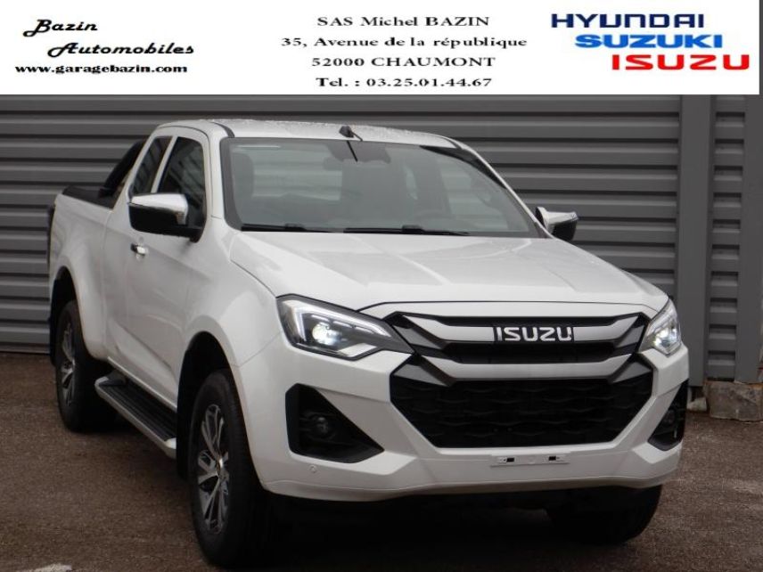 52000 : Hyundai Chaumont - Garage Michel Bazin - ISUZU D-Max - D-Max - Blanc nacré - Transmission intégrale enclenc - Diesel