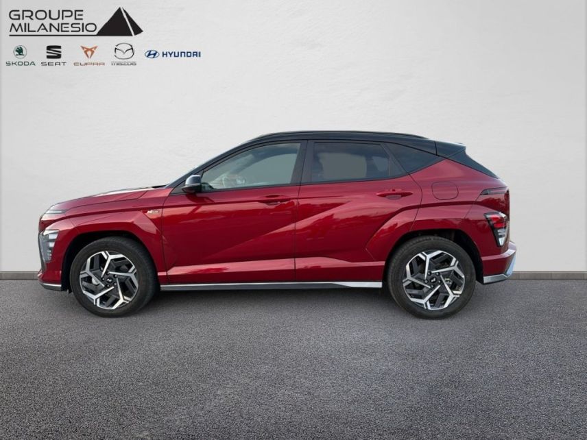 13730 : Hyundai Marignane - Cap Milanesio - HYUNDAI KONA N Line Executive - KONA II - Rouge - Automate sequentiel - Essence / Courant électrique