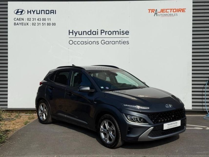 14100 : Hyundai Lisieux - Trajectoire Automobiles - HYUNDAI Kona - Kona - Cyber Grey Métal - Traction - Essence/Micro-Hybride