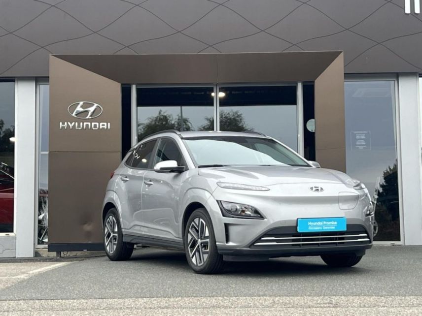 29000 : Hyundai Quimper - Iroise Automobiles - HYUNDAI Kona - Kona - Shimmering Silver Métal - Traction - Electrique