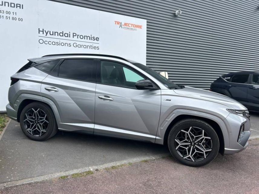 14100 : Hyundai Lisieux - Trajectoire Automobiles - HYUNDAI Tucson - Tucson - Shimmering Silver Métal - Traction - Hybride : Essence/Electrique