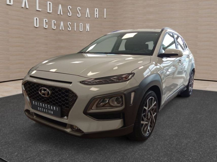 83130 : Hyundai Toulon - Autodif SAS - Groupe BALDASSARI - HYUNDAI KONA HYBRID Creative - KONA - BLANC - Automate sequentiel - Essence / Courant électrique