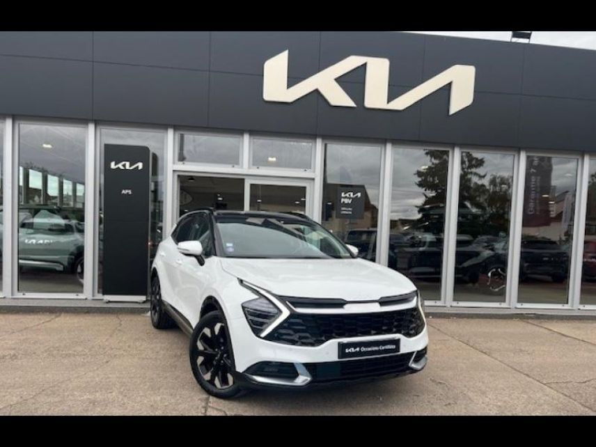 89100 : Hyundai Sens - APS - KIA Sportage - Sportage - Blanc Sensation nacré - Transmission intégrale - Hybride rechargeable : Essence/Electrique
