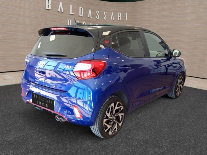 83130 : Hyundai Toulon - Autodif SAS - Groupe BALDASSARI - HYUNDAI i10 N Line - i10 III - Bleu - Boîte manuelle - Essence sans plomb