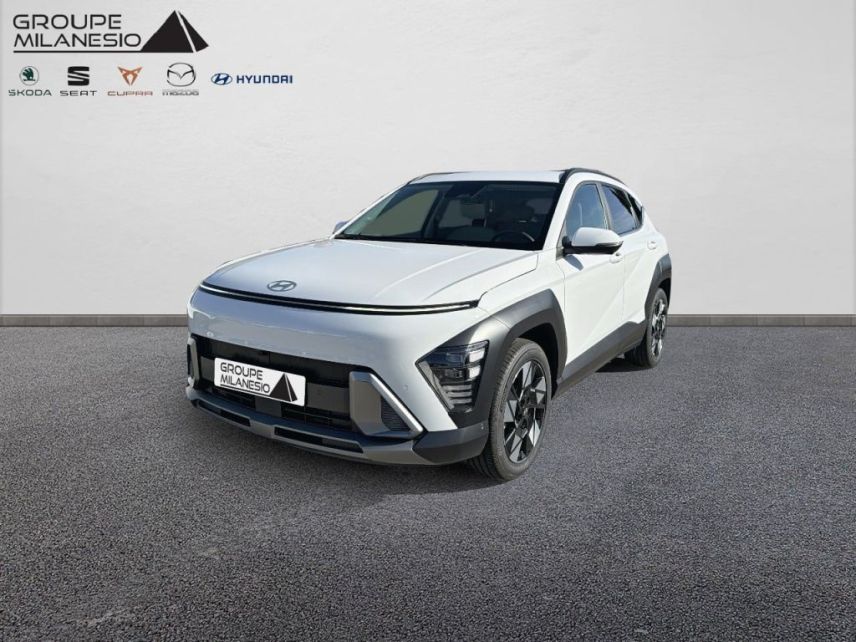 13730 : Hyundai Marignane - Cap Milanesio - HYUNDAI KONA Executive - KONA II - Blanc - Automate sequentiel - Essence / Courant électrique