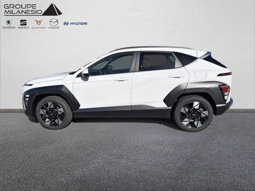 13730 : Hyundai Marignane - Cap Milanesio - HYUNDAI KONA Executive - KONA II - Blanc - Automate sequentiel - Essence / Courant électrique
