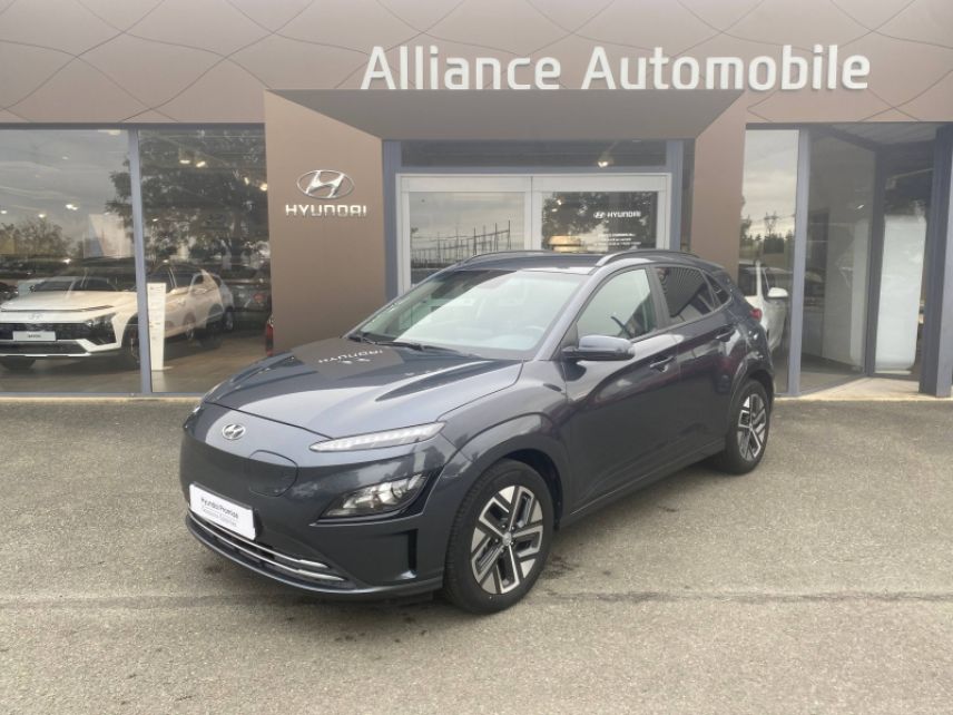 28600 : Hyundai Chartres - Alliance Automobile - HYUNDAI Kona - Kona - Bleu - Traction - Electrique