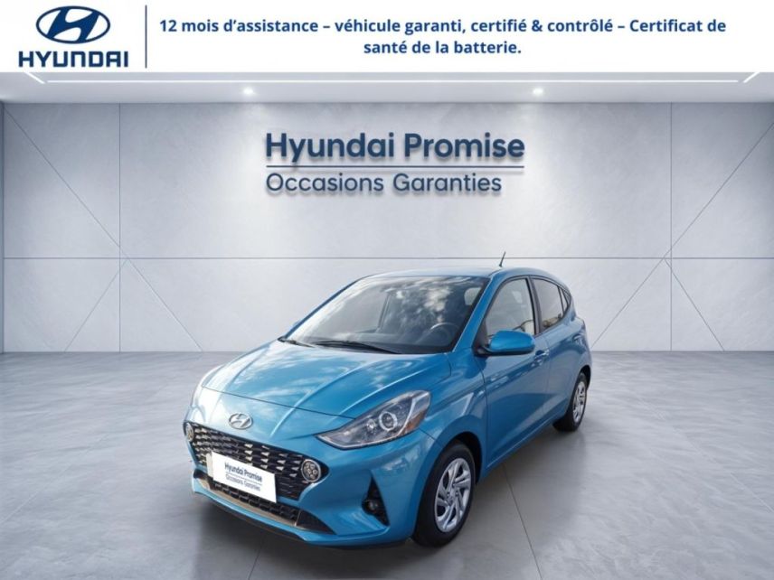 28600 : Hyundai Chartres - GCA - HYUNDAI i10 - i10 - Aqua Turquoise Métal - Traction - Essence