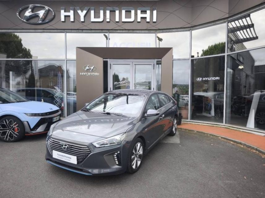 19100 : Hyundai Brive-la-Gaillarde - Garage Pouget - HYUNDAI Ioniq - Ioniq - Iron Gray - Traction - Hybride : Essence/Electrique