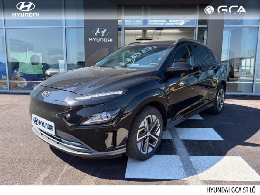 50000 : Hyundai Saint-Lô - GCA - HYUNDAI Kona - Kona - Phantom Black Métal - Traction - Electrique