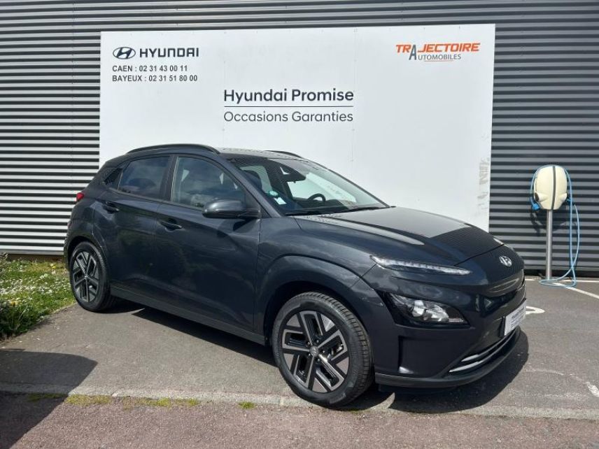 14100 : Hyundai Lisieux - Trajectoire Automobiles - HYUNDAI Kona - Kona - Bleu - Traction - Electrique