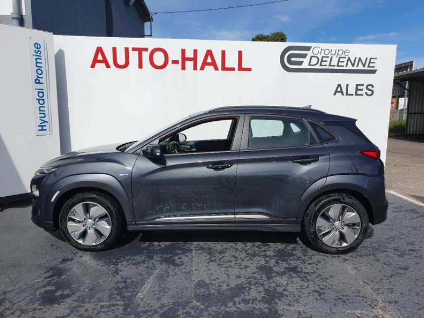 30100 : Hyundai Alès - Auto Hall - HYUNDAI KONA ELECTRIC Intuitive - KONA - Gris - Automate à fonct. Continu - Courant électrique