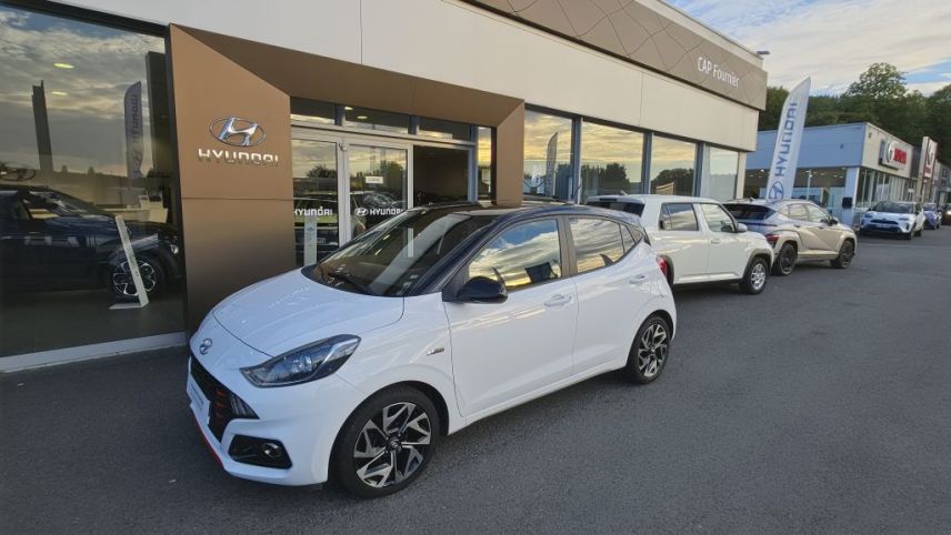 91150 : Hyundai Étampes -CAP Fournier - HYUNDAI i10 N Line - i10 III - Blanc - Boîte manuelle - Essence sans plomb