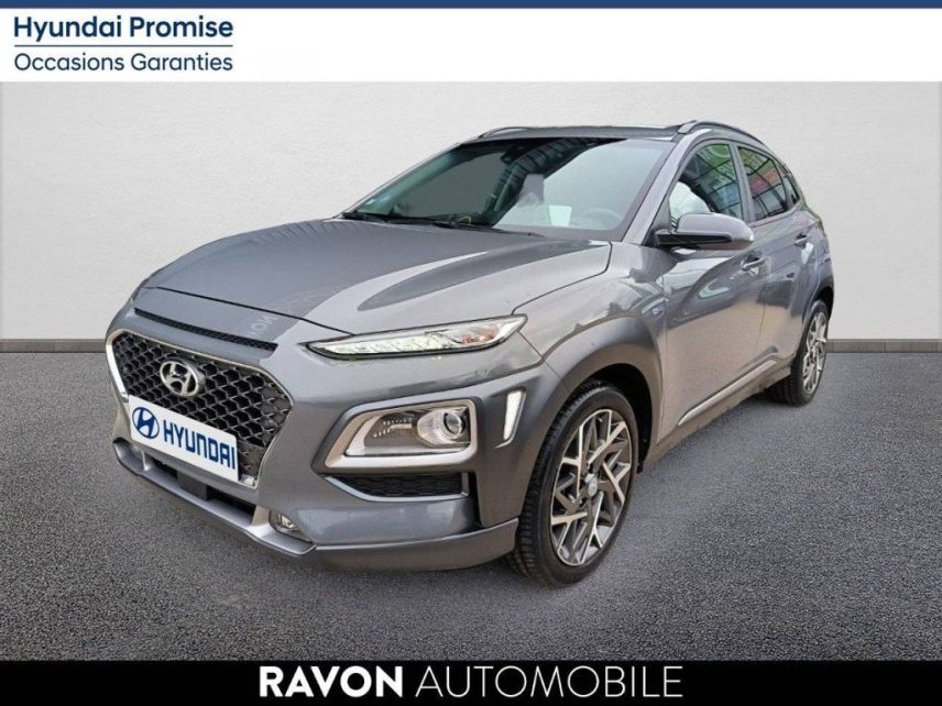 42100 : Hyundai Saint-Etienne - Ravon Automobile - HYUNDAI KONA HYBRID Executive - KONA - Galactic Grey - Automate sequentiel - Essence / Courant électrique