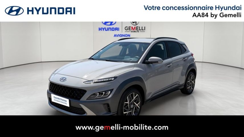 84130 : Hyundai Avignon - Actions Automobiles 84 - HYUNDAI KONA HYBRID Creative - KONA - Gris - Automate sequentiel - Essence / Courant électrique