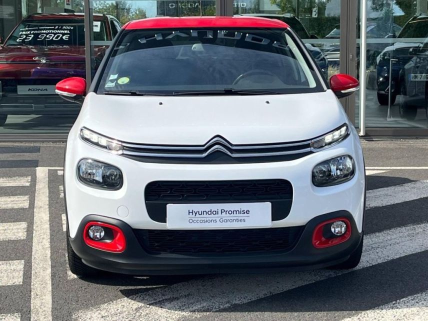 37540 : Hyundai Tours - EOS des Nations - CITROEN C3 - C3 - Blanc Banquise - Rouge Aden - Traction - Diesel