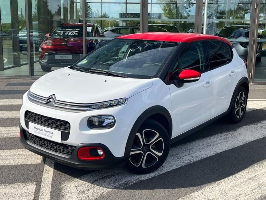37540 : Hyundai Tours - EOS des Nations - CITROEN C3 - C3 - Blanc Banquise - Rouge Aden - Traction - Diesel