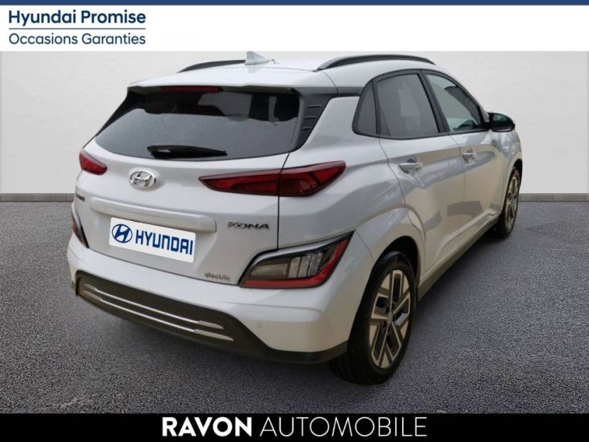 42100 : Hyundai Saint-Etienne - Ravon Automobile - HYUNDAI KONA ELECTRIC Executive - KONA ELECTRIQUE - BLANC - Automate à fonct. Continu - Courant électrique