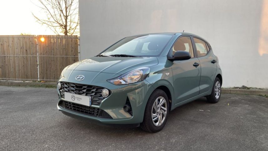 85000 : Hyundai La Roche-sur-Yon - Océane Auto - HYUNDAI i10 Initia - i10 III - Vert - Boîte manuelle - Essence sans plomb