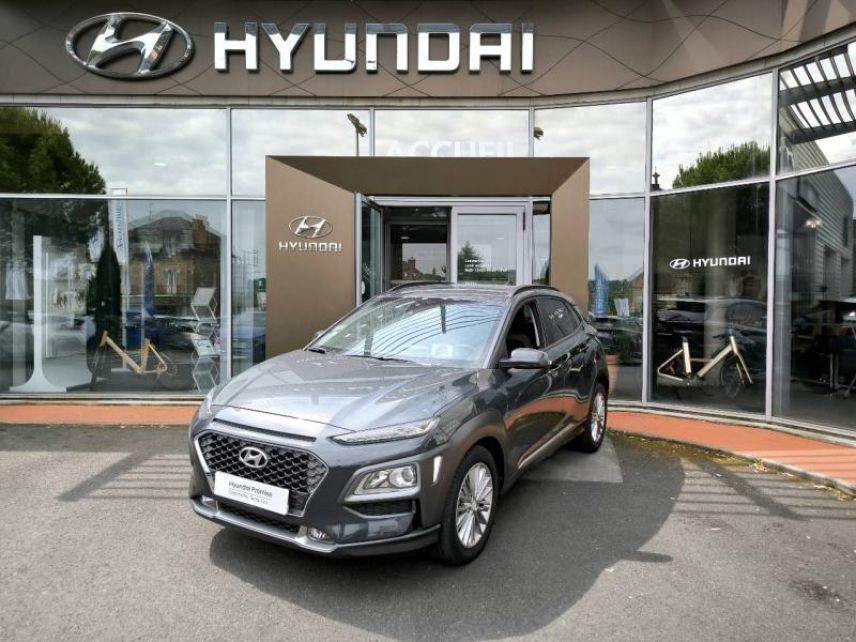 19100 : Hyundai Brive-la-Gaillarde - Garage Pouget - HYUNDAI Kona - Kona - Dark Knight Métal - Traction - Essence