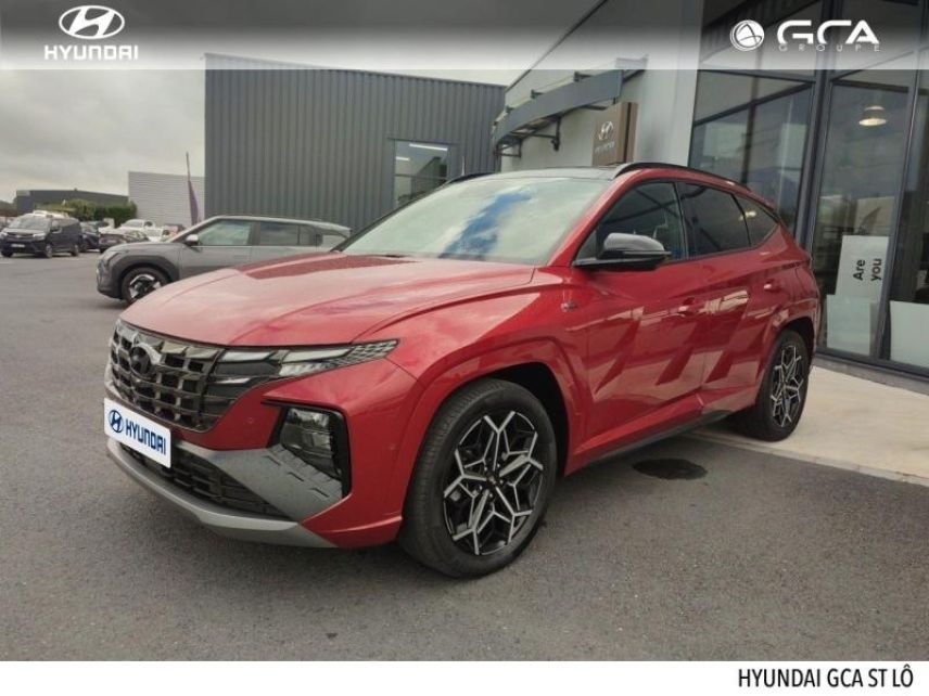 50000 : Hyundai Saint-Lô - GCA - HYUNDAI Tucson - Tucson - Sunset Red Métal - Traction - Hybride : Essence/Electrique
