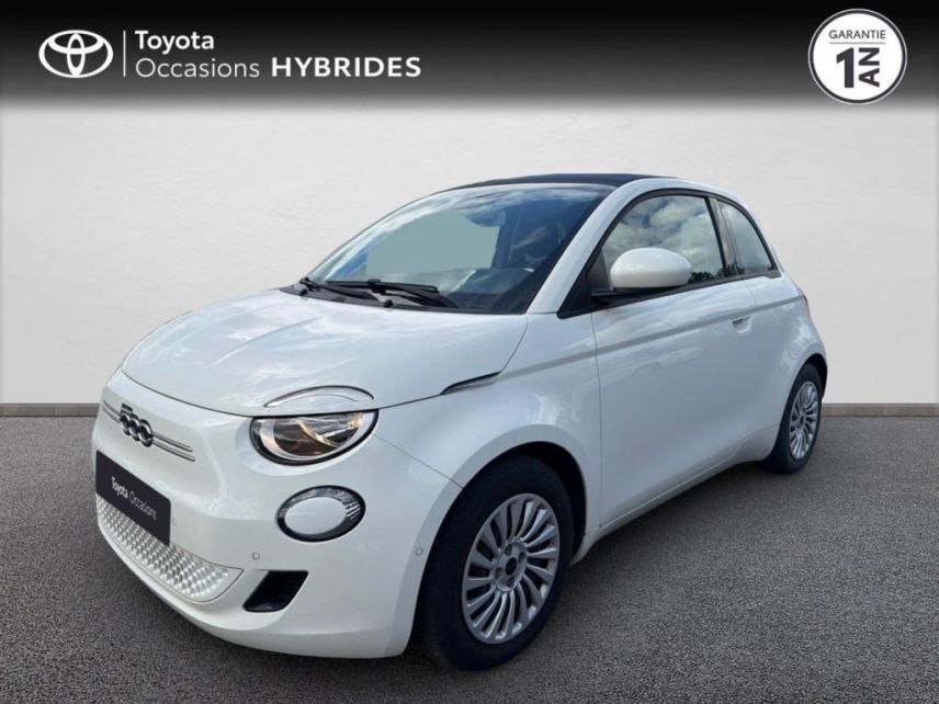 50000 : Hyundai Saint-Lô - GCA - FIAT 500C - 500C - Blanc - Traction - Electrique