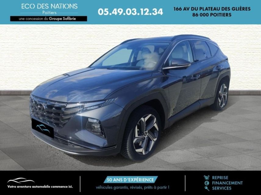 86000 : Hyundai Poitiers - Eco des Nations - HYUNDAI Tucson - Tucson - Gris fonce - Transmission intégrale - Hybride rechargeable : Essence/Electrique