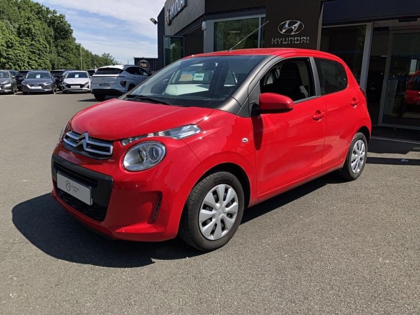 49070 : Hyundai Angers - Oceane Automobiles - CITROEN C1 Feel - C1 II - Rouge - Boîte manuelle - Essence sans plomb