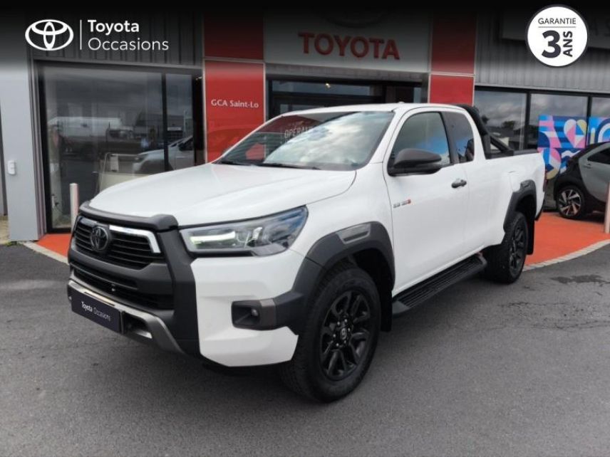 50000 : Hyundai Saint-Lô - GCA - TOYOTA Hilux - Hilux - Blanc Pur - Transmission intégrale enclenc - Diesel