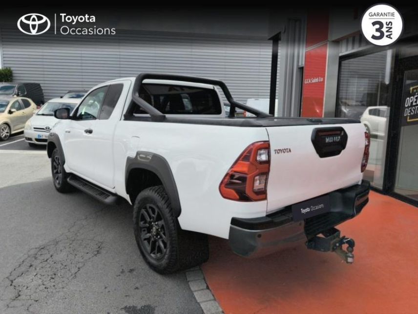50000 : Hyundai Saint-Lô - GCA - TOYOTA Hilux - Hilux - Blanc Pur - Transmission intégrale enclenc - Diesel