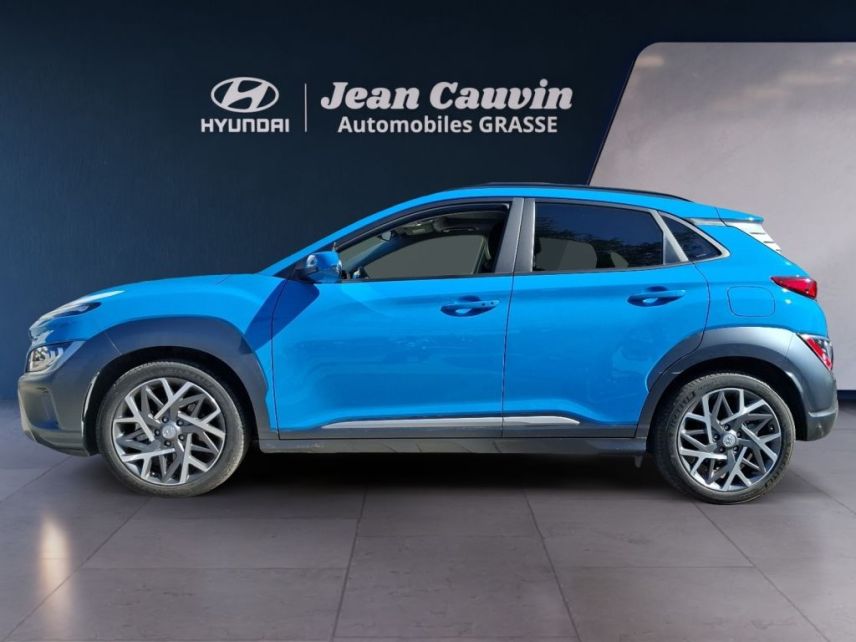06130 : Hyundai Grasse - Garage Jean Cauvin - HYUNDAI KONA HYBRID EXECUTIVE - KONA - Bleu - Automate sequentiel - Essence / Courant électrique
