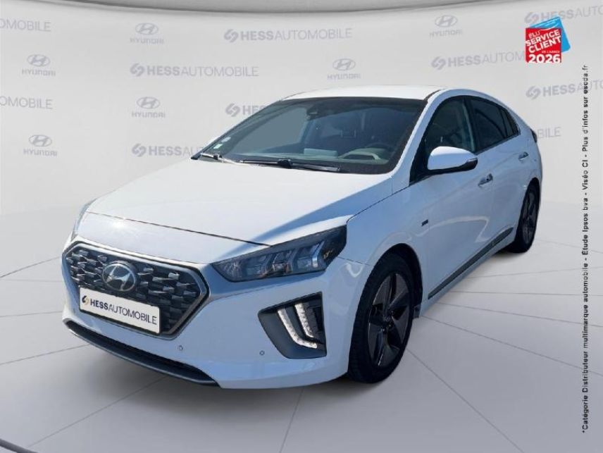 51100 : Hyundai Reims - HESS Automobile - HYUNDAI Ioniq - Ioniq - Polar White - Traction - Hybride : Essence/Electrique