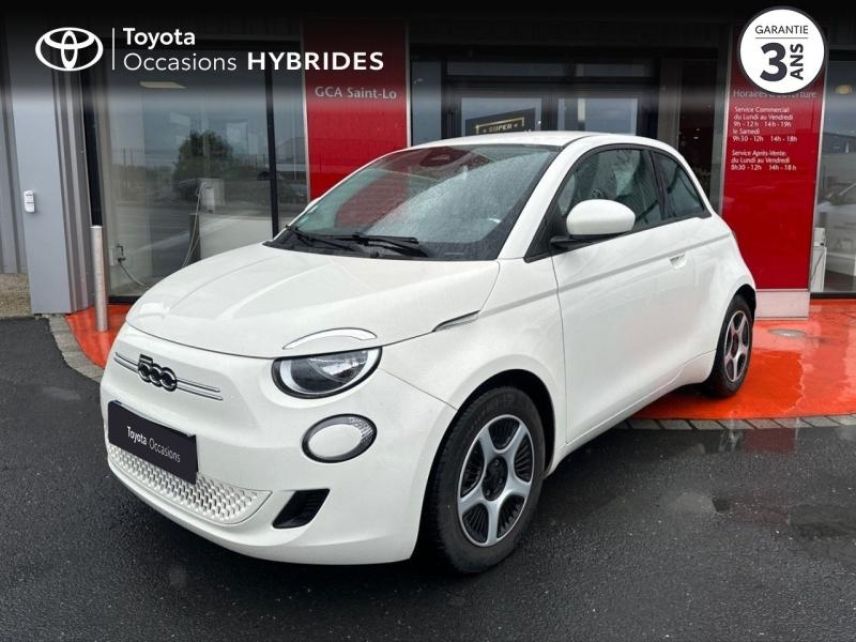 50000 : Hyundai Saint-Lô - GCA - FIAT 500 - 500 - Blanc -  - Electrique