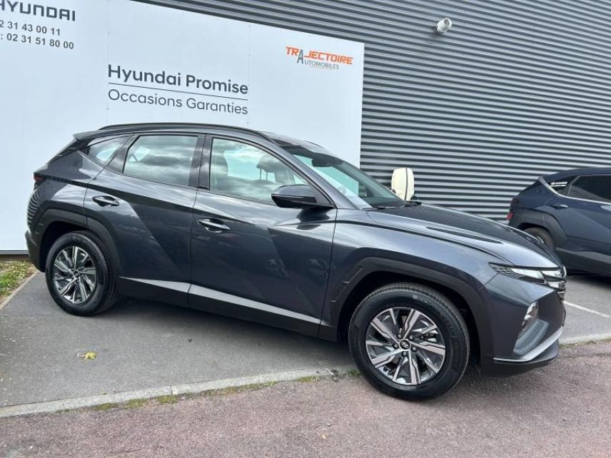 14100 : Hyundai Lisieux - Trajectoire Automobiles - HYUNDAI Tucson - Tucson - Teal Blue Métal - Traction - Hybride : Essence/Electrique