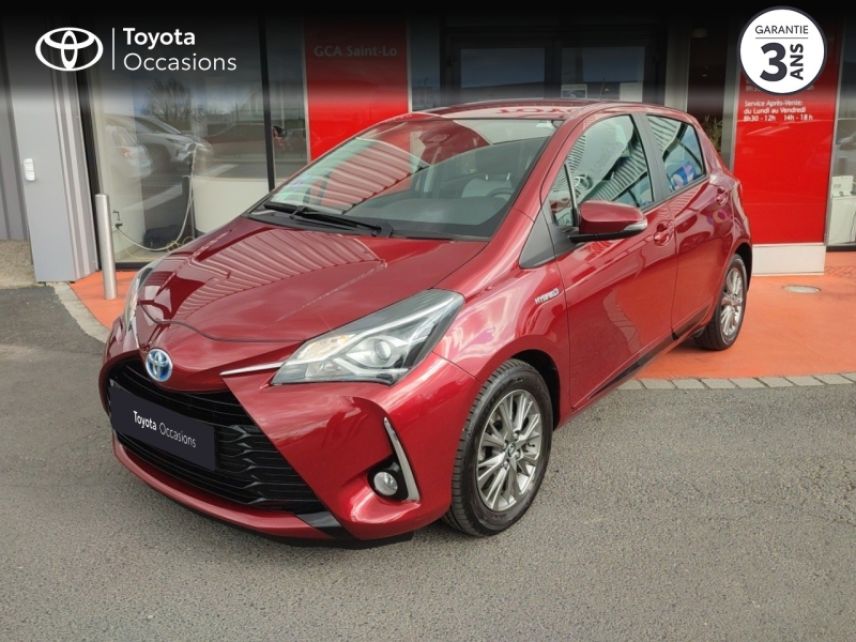 50000 : Hyundai Saint-Lô - GCA - TOYOTA Yaris - Yaris - Rouge Allure - Traction - Hybride : Essence/Electrique