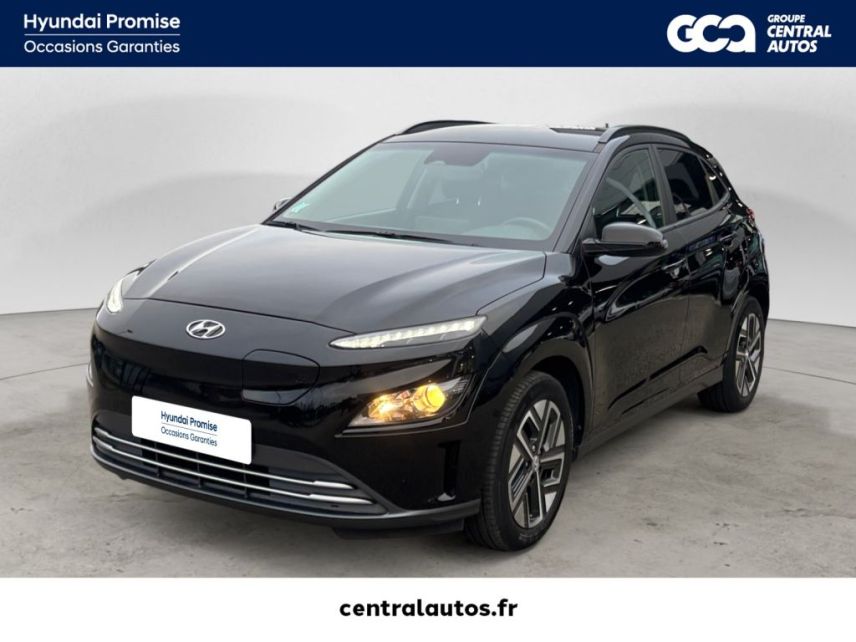 38300 : Hyundai Bourgoin-Jallieu - CENTRAL MOTOR LYON - HYUNDAI KONA ELECTRIC Intuitive - KONA ELECTRIQUE - Noir - Automate à fonct. Continu - Courant électrique