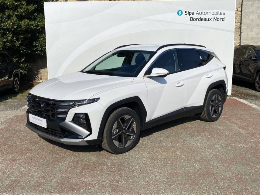 33110 : Hyundai Bordeaux Nord Le Bouscat - Sipa Automobiles - HYUNDAI TUCSON Creative - TUCSON IV - SERINITY WHITE - Boîte automatique - Essence / Courant électrique
