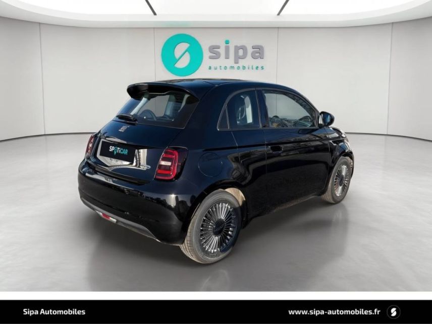 33260 : Hyundai Arcachon - Sipa Automobiles - FIAT 500e 3+1 MY22 SERIE 1 STEP 2 Icône - 500 III ELECTRIQUE - Noir - Automate à fonct. Continu - Courant électrique