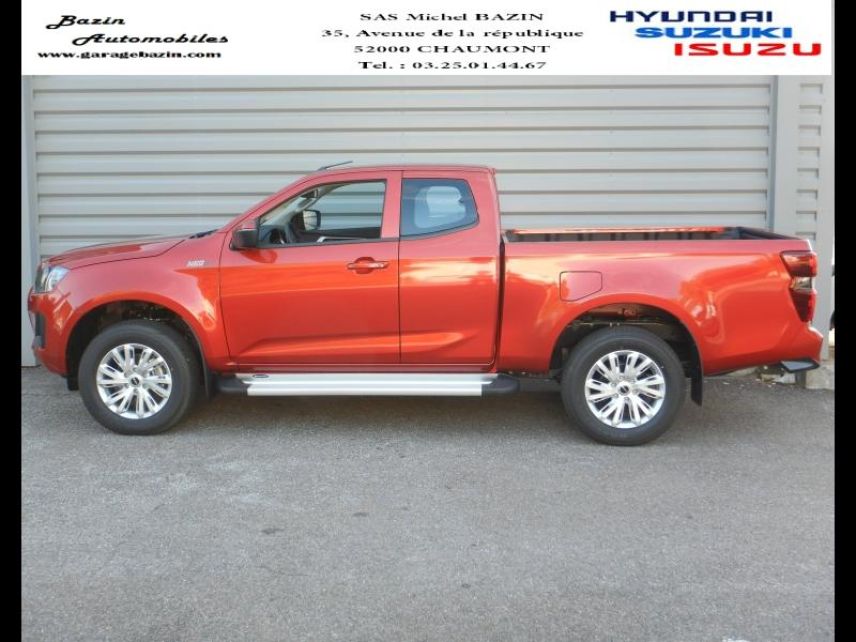 52000 : Hyundai Chaumont - Garage Michel Bazin - ISUZU D-Max - D-Max - Namibu Orange Mica - Transmission intégrale enclenc - Diesel