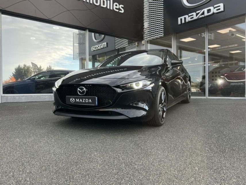 29000 : Hyundai Quimper - Iroise Automobiles - MAZDA Mazda 3 - Mazda 3 - Jet Black Mica - Traction - Essence/Micro-Hybride