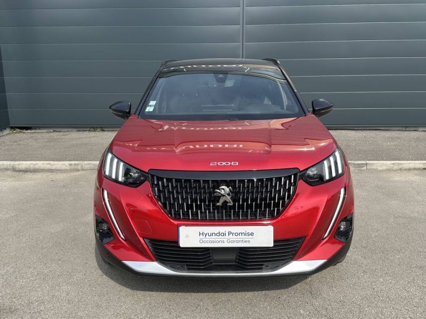 21300 : Hyundai Dijon - Privilège Automobiles - PEUGEOT 2008 GT Line - 2008 II - Rouge - Boîte manuelle - Essence sans plomb