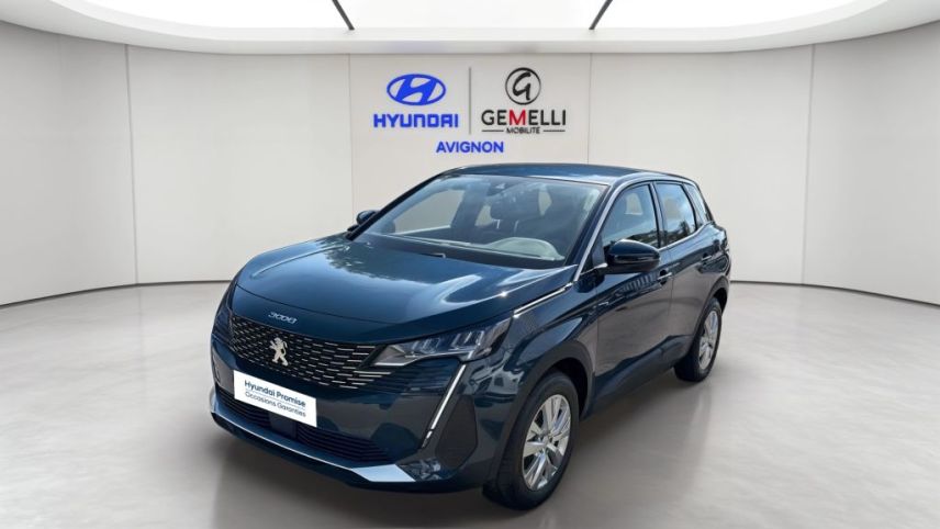 84130 : Hyundai Avignon - Actions Automobiles 84 - PEUGEOT 3008 Active Pack - 3008 II - Bleu - Automate sequentiel - Essence sans plomb