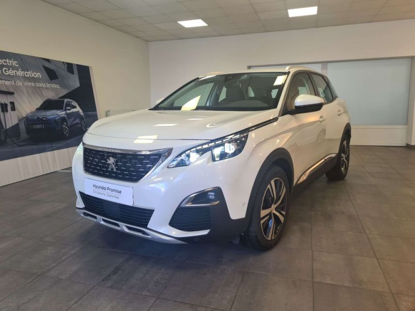 69300 : Hyundai Lyon Nord - Groupe Central Autos - PEUGEOT 3008 Allure Business - 3008 II - Blanc - Boîte automatique - Essence sans plomb
