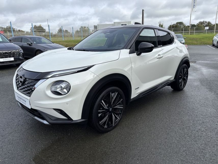 49300 : Hyundai Cholet - Océane Auto - NISSAN JUKE 2022.5 N-Design - JUKE II - Blanc - Boîte automatique - Essence / Courant électrique